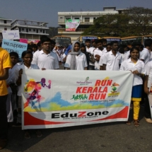 Our volunteers participate RUN KERALA RUN